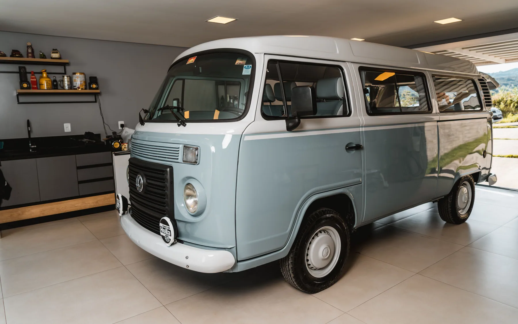 Kombi dentro do Studio Detail Box68